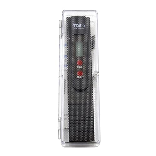 ZGJIAJU Wassertester Wasserhärte-Instrument, TDS-Tester, Messgerät for Aquarium, Pool, Wasserqualität, Reinheitsteststift(Transparent Box) von ZGJIAJU