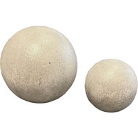 Beton Dekokugeln, 2er Set - stilvolle Dekoration für Garten und Haus Beton Dekokugeln, 2er Set - stilvolle Dekoration für Garten und Haus von ZGM