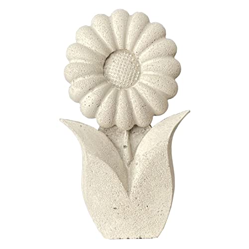 ZGM Betonfigur Sonnenblume Sunny - handgefertigte Dekoration für Garten und Haus von ZGM