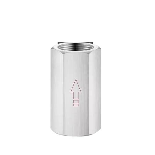 ZGPOSQKZSC 1/2" BSP Female-Female Thread 304 Stainless Steel Check Valve One Way Non-Return Valve ZGPOSQKZSC 1/2" BSP Female-Female Thread 304 Stainless Steel Check Valve One Way Non-Return Valve von ZGPOSQKZSC