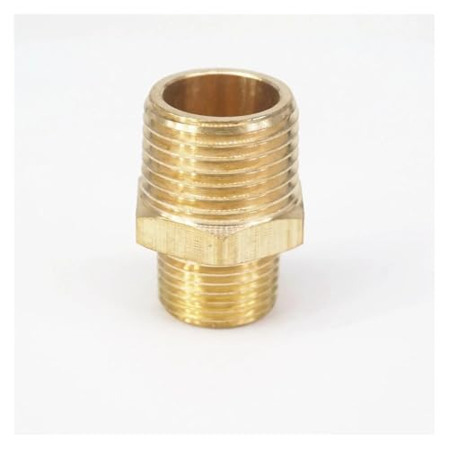 ZGPOSQKZSC 1/2" NPT x 3/8" NPT Male Hex Nipple Reducer Brass Pipe Fitting Connector Adapter Water Gas Oil Fuel Max Pressure 229 PSI ZGPOSQKZSC 1/2" NPT x 3/8" NPT Male Hex Nipple Reducer Brass Pipe Fitting Connector Adapter Water Gas Oil Fuel Max Pressure 229 PSI von ZGPOSQKZSC