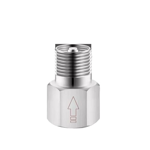 ZGPOSQKZSC 1/4" BSP Female-Male Thread 304 Stainless Steel Check Valve One Way Non-Return Valve for Tank Heater Toilet ZGPOSQKZSC 1/4" BSP Female-Male Thread 304 Stainless Steel Check Valve One Way Non-Return Valve for Tank Heater Toilet von ZGPOSQKZSC