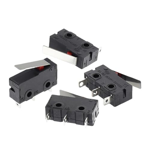 ZGPOSQKZSC 100PCS Limit Switch 3 Pin N/O N/C High All 5A 250VAC KW11-3Z Switch von ZGPOSQKZSC