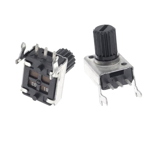 ZGPOSQKZSC 10PCS RV09 Horizontal 15mm Shaft 2k Ohm 0932 Adjustable Resistor 9 Type 3Pin Seal Potentiometer von ZGPOSQKZSC