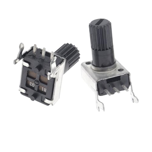 ZGPOSQKZSC 10PCS RV09 Horizontal 20mm Shaft 1k Ohm 0932 Adjustable Resistor 9 Type 3Pin Seal Potentiometer von ZGPOSQKZSC