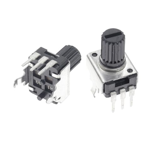 ZGPOSQKZSC 10PCS RV09 Vertical 15mm Shaft 5K Ohm 0932 Adjustable Resistor 9 Type 3Pin Seal Potentiometer von ZGPOSQKZSC