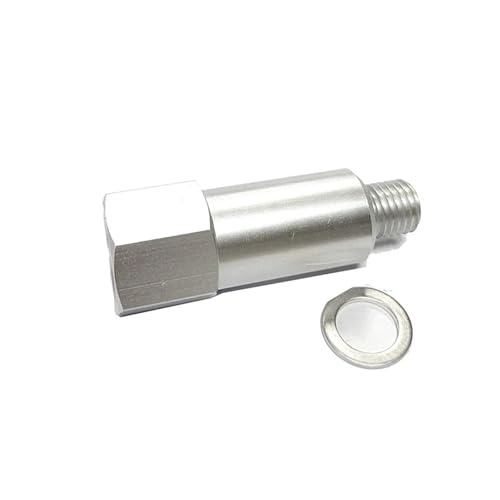ZGPOSQKZSC 1PCS M12x1.5 to 3/8 NPT Oil Pressure Sensor Extended Cooling Water Temperature Adapter ZGPOSQKZSC 1PCS M12x1.5 to 3/8 NPT Oil Pressure Sensor Extended Cooling Water Temperature Adapter von ZGPOSQKZSC