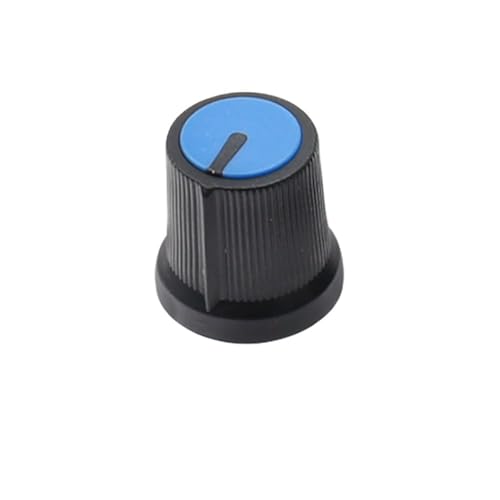 ZGPOSQKZSC 25PCS RED WH148 AG3 Potentiometer knob Cap AG3 knob for Diameter 6mm Plum Handle (Blue) von ZGPOSQKZSC