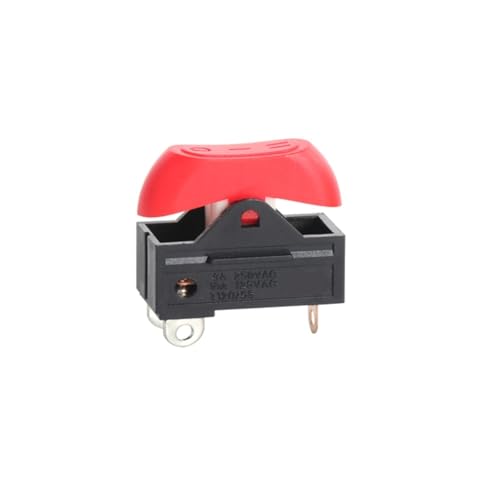 ZGPOSQKZSC 2PCS AC 250V 6A / AC125V 10A 3 Positions 3 Pins Terminal DPDT Rocker Switch KCD15-103 RK2-33 RED von ZGPOSQKZSC