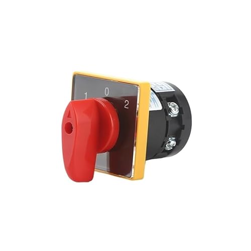 ZGPOSQKZSC HZ5B-10/D101.1 10A ON OFF ON 4 Screw Rotary Knob Three Position One Pole Combination Changeover Switch von ZGPOSQKZSC