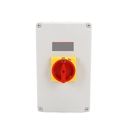 ZGPOSQKZSC SZD11-100/300010-D 100A 3 Poles 2 Positons Pad Lock Rotary Cam Isolator Load Break Switch On-Off With Box 3P von ZGPOSQKZSC
