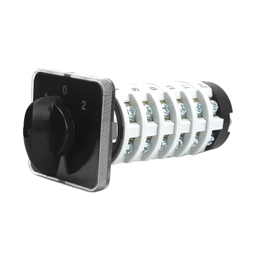 ZGPOSQKZSC SZL9-20/6 20A 6 Poles 24 Screw Selector Changeover Rotary Cam Switch Weldering Ultrasonic Transfer Switches von ZGPOSQKZSC