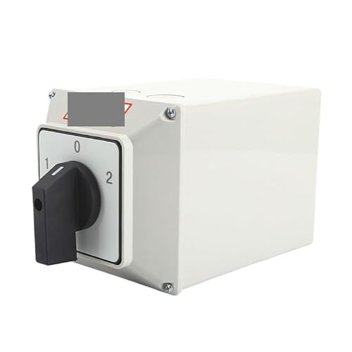 ZGPOSQKZSC SZW26/LW26-125 125A 2Pole 8 Screw 3 Position Cam Rotary Changeover Switch With Seal Box von ZGPOSQKZSC