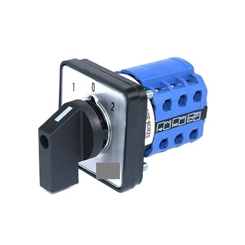 ZGPOSQKZSC SZW26/LW26-20 1-0-2 3 Position 12 Screws 3 Phase Cam Rotary Changeover Control Switches 48X48mm von ZGPOSQKZSC