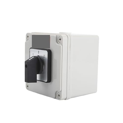 ZGPOSQKZSC SZW26/LW26-32/D303.3CF 32A 3 Position 3 Phase 12 Screws Rotary Changeover Cam Switch With Box von ZGPOSQKZSC
