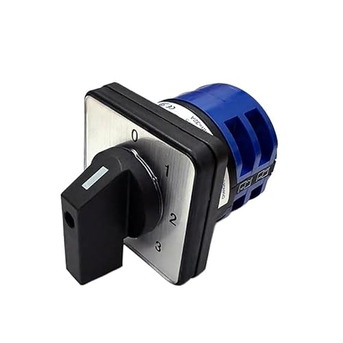 ZGPOSQKZSC SZW26/LW26-32 32A 660V 0-3 4 Position 2 Phase 8 Terminal Screws Elecrical Rotary Cam Changeover Switch von ZGPOSQKZSC