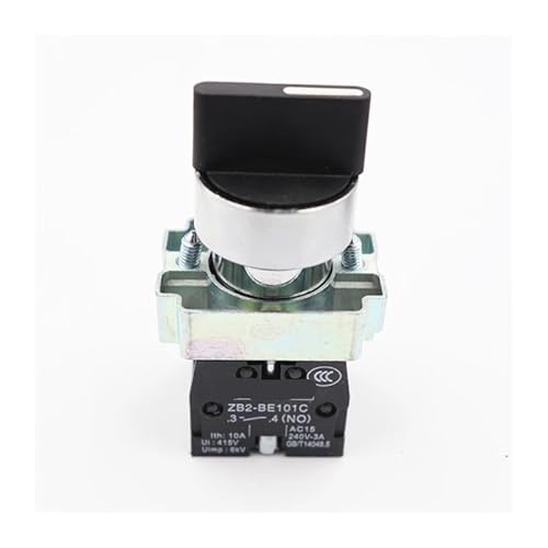 ZGPOSQKZSC Supply start rotary switch 1NO / 2NO (Beige,Self-locking) von ZGPOSQKZSC