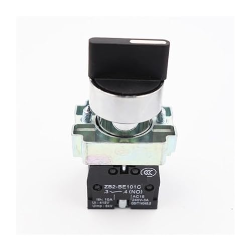 ZGPOSQKZSC Supply start rotary switch 1NO / 2NO (Nero,Self-locking) von ZGPOSQKZSC