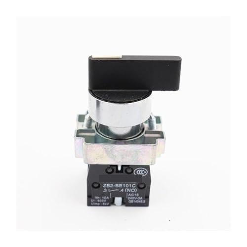 ZGPOSQKZSC Supply start rotary switch 1NO / 2NO (SKY BLUE,Self-locking) von ZGPOSQKZSC