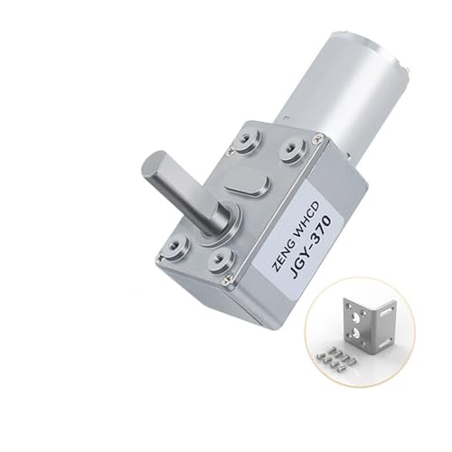 ZGPOSQKZSC Worm Gear JGY370 Reduction Electronic Starter Single Long Axis D Axis Can Be 25KG.cm Self-Locking Fixed Bracket 30RPM_12V ZGPOSQKZSC Worm Gear JGY370 Reduction Electronic Starter Single Long Axis D Axis Can Be 25KG.cm Self-Locking Fixed Bracket 30RPM_12V von ZGPOSQKZSC