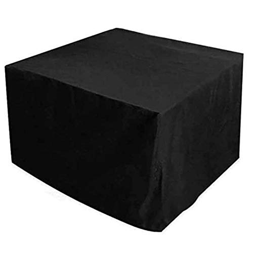 ZGQ Gartenmöbel Abdeckung 60 * 60 * 60cm, Wasserdichtes Schutzhülle für Garten, Abdeckhaube Schutzhülle Abdeckplane, Gartenmöbel Abdeckung wasserdichte Rattan Abdeckung Patio schwarz,Black von ZGQ