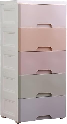 ZGSSOPTU 37 cm Schubladenaufbewahrungsbox zum Organisieren des Kleiderschranks im Schlafzimmer, Kunststoff, Badezimmer-Aufbewahrung, Küchenschränke (4 Ebenen) von ZGSSOPTU