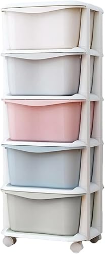 ZGSSOPTU Aufbewahrungskörbe, Nachttischregal, Schlafzimmer, Wohnzimmer, Küchenschrank, Boden, Spielzeugregal (Macaron-Farbe) von ZGSSOPTU