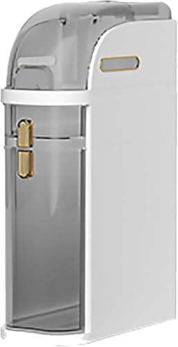 ZGSSOPTU Aufbewahrungsschrank, 3/4/5 Etagen, schmal, hoch, schmal, Badezimmerturm mit transparenten Schubladen, Seiten-Organizer für Küche, Waschkommode (3 Etagen) von ZGSSOPTU