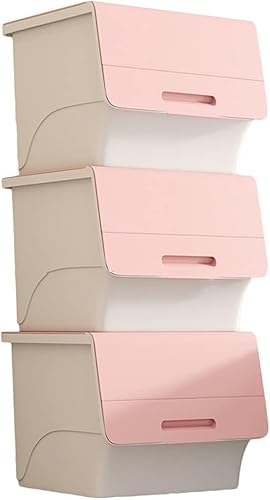 ZGSSOPTU Kinderschrank Schubladentyp Kinderschrank Kleiderschrank Spind (Rosa) von ZGSSOPTU