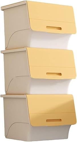 ZGSSOPTU Kinderschrank Schubladentyp Kinderschrank Kleiderschrank Spind (gelb) von ZGSSOPTU