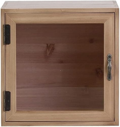 ZGSSOPTU Kleiner Retro-Schrank, einfache Arbeitsplatte, Aufbewahrung, Zuhause, Schreibtisch, Buffet, Sideboard, Holz, staubdicht, Holzfarbe von ZGSSOPTU