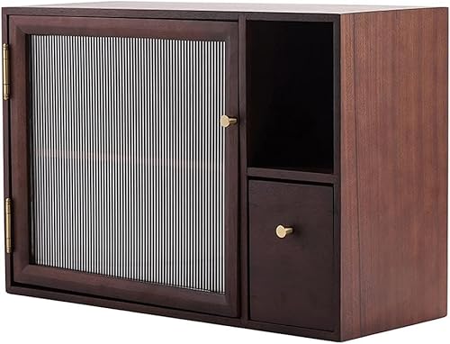 ZGSSOPTU Stilvoller Schreibtisch-Aufbewahrungsschrank, Teekanne, Kaffeetasse, Sideboard, mehrschichtig, klein auf dem Tisch, Haushalt, Teestube von ZGSSOPTU