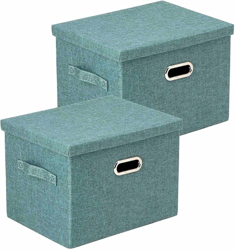 ZGSSOPTU Stoff-Aufbewahrungsbox, faltbarer Mülleimer, mit Deckel ZGSSOPTU Stoff-Aufbewahrungsbox, faltbarer Mülleimer, mit Deckel von ZGSSOPTU