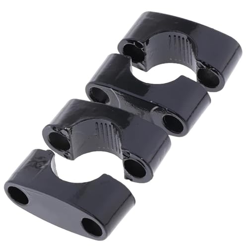 Lenker Riser Kit Universal 22mm Motorrad Lenker Fat Bar Riser Mount Clamp Adapter Bars Riser Clamp von ZGVGFAFLPQ