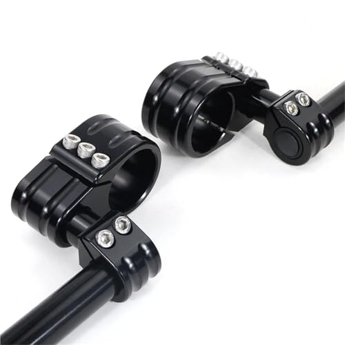 Lenker-Riser-Kit für RSV für Mille für Tuono 2002 2003 2004 2005 50 mm Motorrad Clip On Ons Gabel Lenker Riser Bars Riser Clamp von ZGVGFAFLPQ