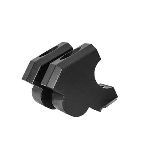 Lenkererhöhungs-Kit für NT1100 für NT 1100 für NT-1100 2022 2023 2024 Lenker Riser Clamp Extend Lenker Höhe Lift Mount Bars Riser Clamp (Schwarz) von ZGVGFAFLPQ