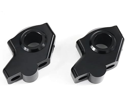 Lenkererhöhungs-Set für CB1000R 2008 2009 2010 2011 2012 2013 2014 2015 2016 2017 22 mm 7/8 Zoll hinten versetzte Lenkererhöhungen Bars Riser Clamp (glänzend) Schwarz von ZGVGFAFLPQ