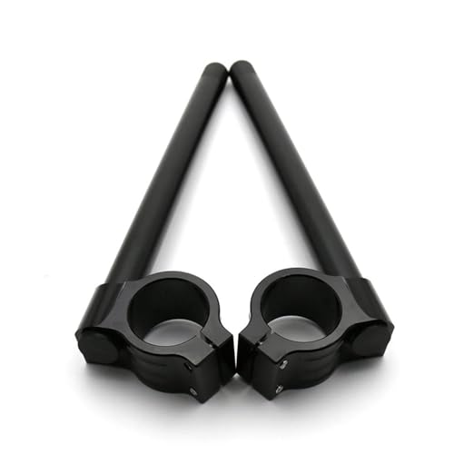 Lenkererhöhungs-Set für Ninja 650 400 300 für ZX10R für ZX-4R für ZX6R für Ninja400 für Ninja300 Lenker Gabel Riser Clip On Lenker Bars Riser Clamp (43 mm schwarz) von ZGVGFAFLPQ