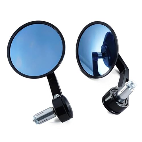 Motorrad Spiegel Set Für 899 1199 1299 959 Für Panigale 1198 1098 848 7/8 "Motorrad Runde Rückspiegel Bar End Seite Spiegel Zubehör Lenkerendenspiegel Motorrad von ZGVGFAFLPQ
