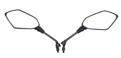 Motorrad Spiegel Set Für Monster 696 797 821 Für Hypermotard 950 Für Scramble Motorrad Rückspiegel Modifizierte Zubehör Seite Spiegel Lenkerendenspiegel Motorrad(8MM) von ZGVGFAFLPQ