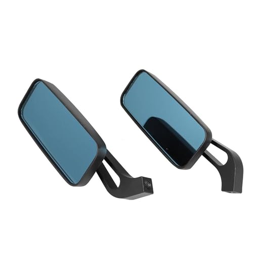 Motorrad Spiegel Set M8 M10 Universal Motorrad Rückspiegel Motorrad Teile Geändert Zubehör Lenkerendenspiegel Motorrad von ZGVGFAFLPQ