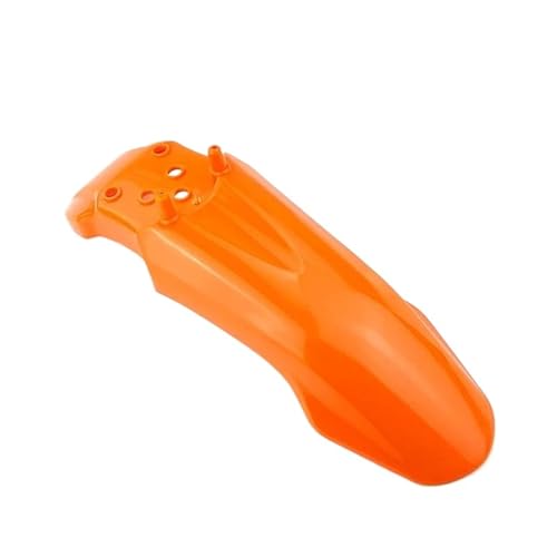 Spritzschutz-Abdeckung für CRF50 für CRF-50 für CRF 50 Motocross Nachrüstung Ersatzteile Frontkotflügel und Nummernschild Reifen Hugger Schutzblech (orangefarbener Kotflügel) von ZGVGFAFLPQ