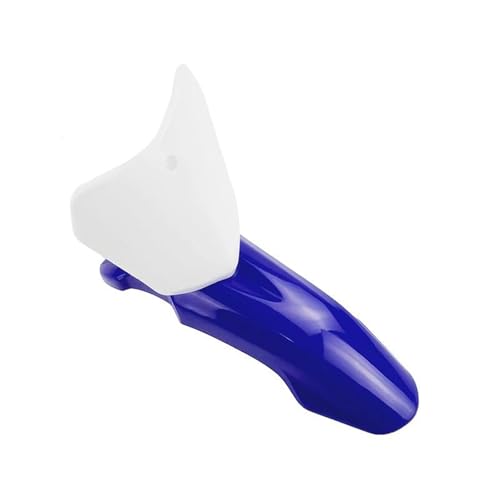 Spritzschutz-Abdeckung für CRF50 für CRF 50 für CRF-50 Motocross-Umrüstung vorne Kotflügel Nummernschild Motorrad modifiziertes Zubehör Reifenabdeckung Schutzblech (blau und weiß) von ZGVGFAFLPQ