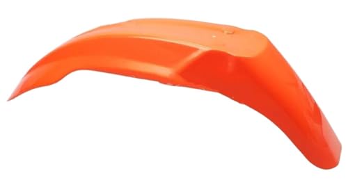 Spritzschutz Schutzabdeckung Motocross Front Fender Kotflügel Abdeckung Schutz Motorrad Universal Teile Reifen Hugger Schutzblech (Orange) von ZGVGFAFLPQ