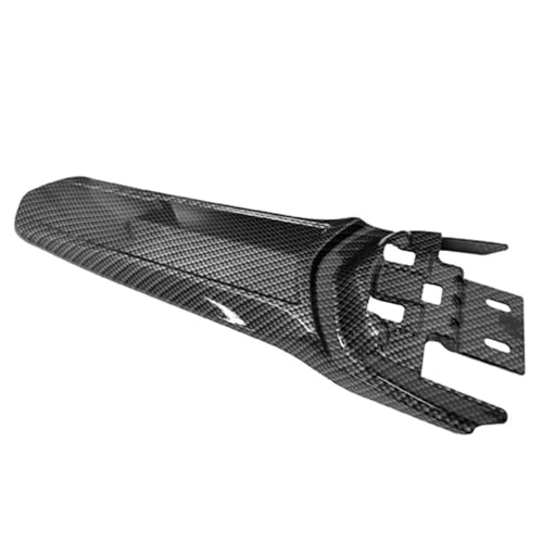 Spritzschutz-Schutzabdeckung für Motorrad, Heckblech, verlängerte Teile, Reifenumarmung, Kotflügel (Kohlefaser) von ZGVGFAFLPQ