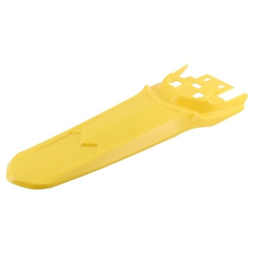 Spritzschutz-Schutzabdeckung für Motorrad, Heckblech, verlängerte Teile, Reifenumarmung, Schutzblech (gelb) von ZGVGFAFLPQ