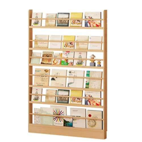 10 cm schmales Bücherregal hinter der Tür schwebendes zur Wandmontage schmaler for Bodenbücherregale Präsentationsregale dünn zur Aufbewahrung von Büchern im Schlafzimmer und Wohnzimmer(80x10x178cm) von ZGWRYI