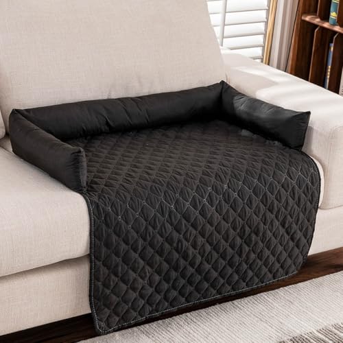 Cooling Dog Bed,dog Blanket Sofa,Car Mat,sofa Nest Small and Medium cat and Dogs Pet Pad,Machine Washable(Black,90 * 90cm) von ZGWRYI