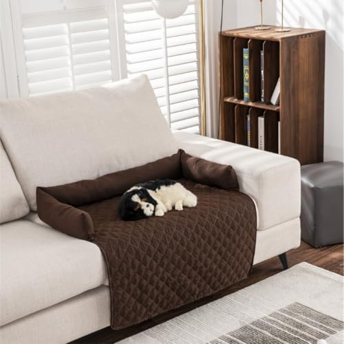 The Innovative Cooling Mat for Dogs Cooling Mat Dog Made of Cooling Fabric Reversible Machine Washable Self-Cooling Pads for Dogs and Cats for Home Travel(Coffee,75x120cm/29.5x47.2in) von ZGWRYI