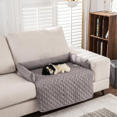 The Innovative Cooling Mat for Dogs Cooling Mat Dog Made of Cooling Fabric Reversible Machine Washable Self-Cooling Pads for Dogs and Cats for Home Travel(Light Gray,90x90cm/35.4x35.4in) von ZGWRYI